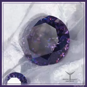 Avatar-Diamant amethyst groß