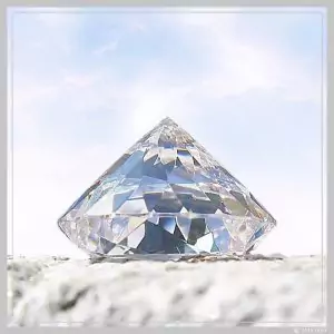 Avatar-Diamant kristallklar klein