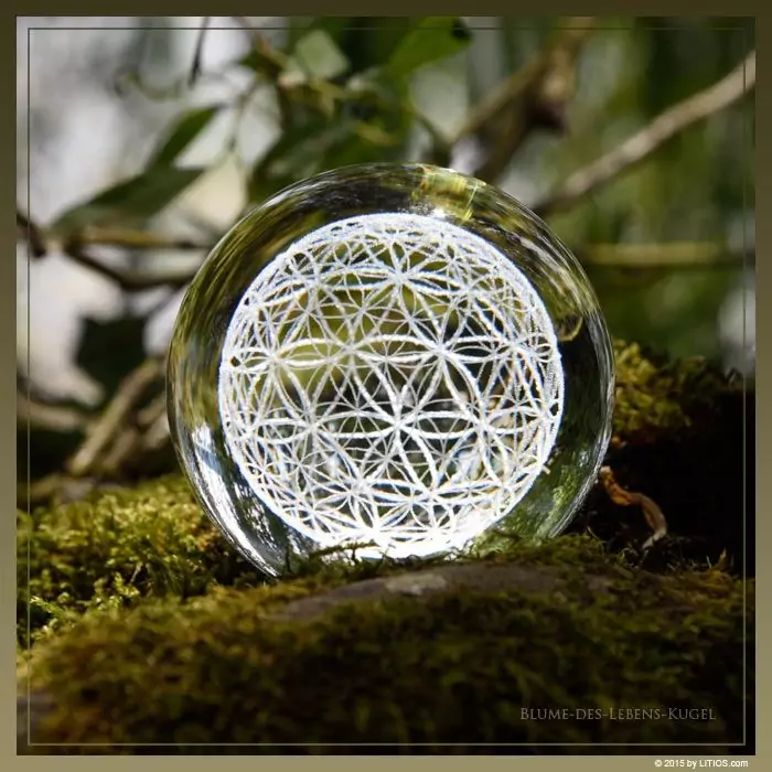 Blume des Lebens-Kugel klein – Bild 4