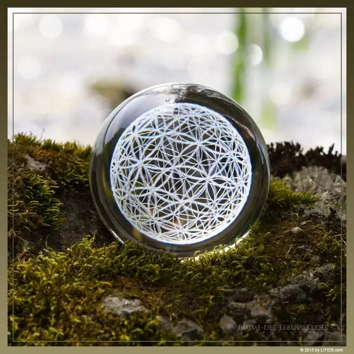Blume des Lebens-Kugel klein – Bild 5