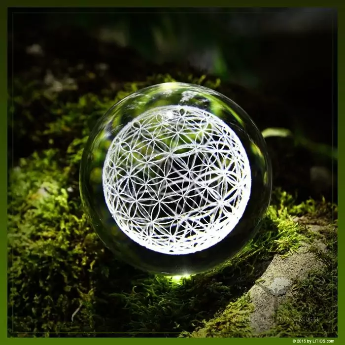 Blume des Lebens-Kugel klein – Bild 6