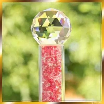 Diamant-Stab der Göttin - Litios-Lichtkristalle