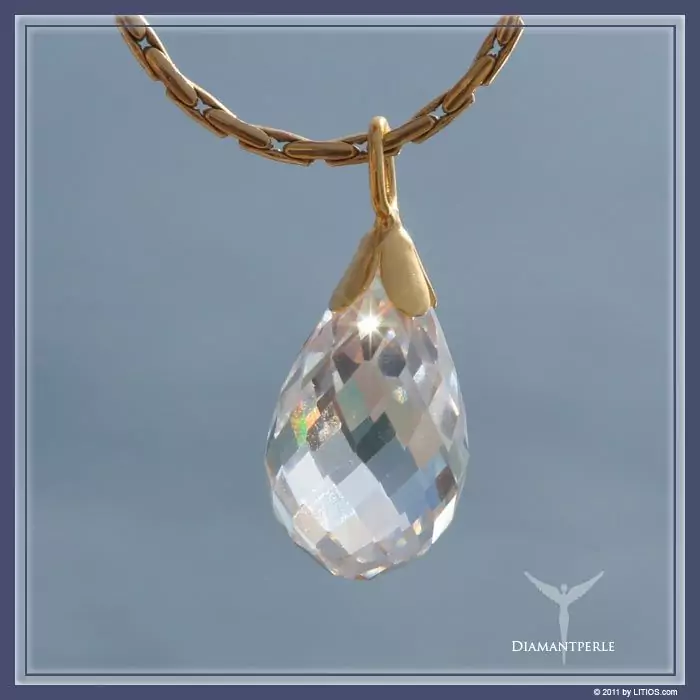 Diamantperle - Litios-Lichtkristalle