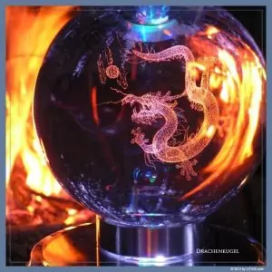 Drachen-Kugel - Litios-Lichtkristalle