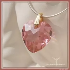Göttinnen-Herz diamant - Litios-Lichtkristalle