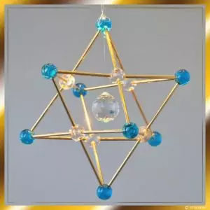 Merkaba des Aufstiegs gold