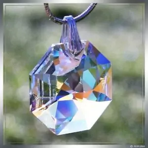 Octagon-Anhänger - Litios-Lichtkristalle
